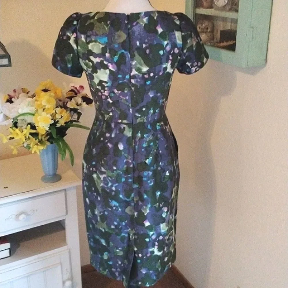 J. Crew Dark Floral Dress